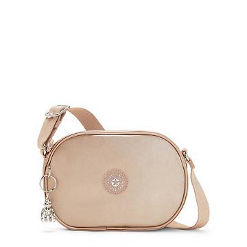 Torba Crossbody Kipling Gema Metallic Złote Metal | PL 2048RV